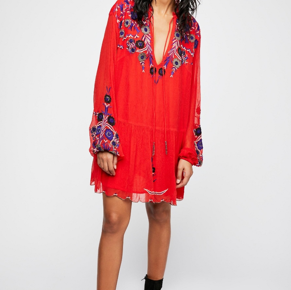 Free People Anastasia mini dress